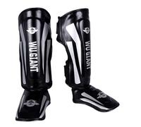 ForceRoute Protege Tibia Boxe,Protège Tibias pour Kickboxing,Protège Tibia Boxe Thai Kick Boxing,Protection du Tibia et du Cou-de-Pied,Absorbant Les Chocs,pour Kickboxing Muay Thai D’EntraîNement.