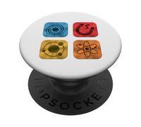 Forces de l'univers Sciences Physique Enseignant Formation PopSockets PopGrip Adhésif