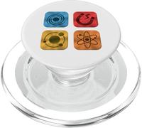 Forces de l'univers Sciences Physique Enseignant Formation PopSockets PopGrip pour MagSafe