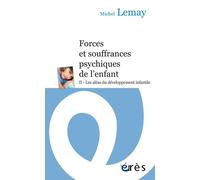 Forces et souffrances psychiques de l'enfant Aléas du développement infantile - Michel Lemay - Eres - broché - Essai