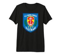 Forces navales américaines Vietnam T-Shirt Haut de Gamme