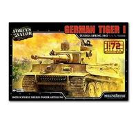 Forces Of Valor 1:72 Dt. Tiger I DAK 1943 Fr. Prod. Kit - Floor Model, Model Mak