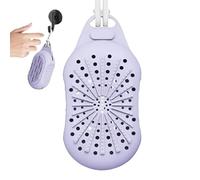 Forceur du corps en silicone : brosse de douche exfoliante délicate, non hygiénique et hygiénique | Brosse massive sensible pour la peau sensible, design ergonomique avec poignée sûre, facile à