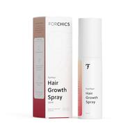 ForChics Sérum de croissance des cheveux pour femme - Résultats en 4 semaines - Traitement de repousse des cheveux sans hormones - Pour perte de cheveux - Spray absorbant rapidement et non gras pour