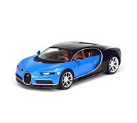 Ford 1 24 pour Bugatti Chiron Sports Car Simulation Jouet Modèle De Voiture De Collection Peuvent Être Utilisés comme Cadeaux(Bleu)