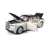 Ford 1 24 pour Rolls-Royce Phantom Simulation Alliage Voiture Modèle Moulé sous Pression Véhicule Jouets Collection Enfants Cadeau(White)