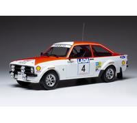 Ixosport Miniature 1:18 Ford Escort MK II RS 1800 N°4 Rallye 1000 Lacs 1977 Vatanen 18RMC143.22