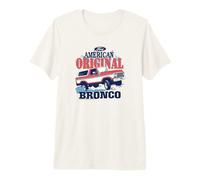 Ford - American Original Bronco Mountain pour véhicules Tout-Terrain T-Shirt Haut de Gamme