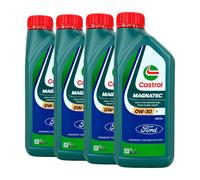 Ford CASTROL Magnatec 0W-30 D Huile Ford WSS-M2C 950-A, Acea C2, 4x1 Litre