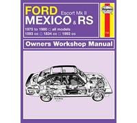 Haynes Publishing – Ford Escort Mk II Mexico, RS 1800 & RS 2000 (75-80) – Manuel de réparation