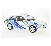 Ford Escort MK IV RS Turbo S2 Blanche et bleu 1990 1/18 MCG