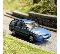 Ford Escort MK VII Tumier "break", bleu métallisé - PCX 870465 - HO 1/87
