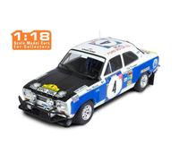 ixosport - Voiture miniature Ford Escort Mki RS 1800 1973 1/18 Blanc/Bleu/Noir