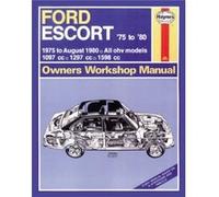 Ford Escort Owners Workshop Manual by Haynes Publishing Haynes Publishing (Auteur)
