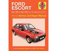 Ford Escort Petrol (Sept 80 - Sept 90) Haynes Repair Manual