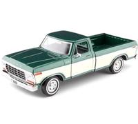 Ford F-150 Custom, Metallic-Dunkelrot, 1979, Modellauto, Fertigmodell, Motormax 1:24