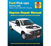 Haynes – Ford Pick-ups Full-size 2015–2020 : F-150 2WD & 4WD – Démontage et reconstruction complets