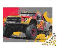 Ford F-150 Pickup Truck Puzzle 1000 Pièces Educa Jouet en Bois Cadeau Unique Décoration Intérieure Jeu Éducatif Challenge Toy Adultes & Enfants des 14 Ans 70x50cm/1000pcs
