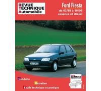 Ford Fiesta - Depuis Mars 1989 À 1993, Moteurs Essence, Moteurs Diesel Et Turbo Diese