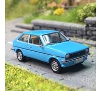 Ford Fiesta MK I, bleu, 1976 - PCX 870768 - HO 1/87