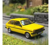 Ford Fiesta MK I, jaune, 1976 - PCX 870769 - HO 1/87