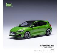 Ford Focus Rue 2022 Vert Métallique Maquette de Voiture 1:43 ixo models