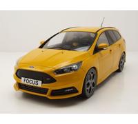 Ford Focus ST Break 2014 Jaune Modèle Réduit 1:18 MCG