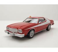 Ford Gran Torino 1975 Rouge Blanc Starsky & Hutch Maquette de Voiture 1:43 Norev