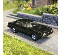 Ford Granada, noir, 1972 - HERPA 029025- HO 1/87