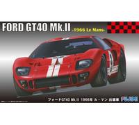 Ford Gt40 Mk.ii 1966 Le Mans 1:24 Kit De Modèle En Plastique Fujimi