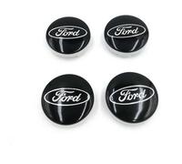FORD, Lot de 4 FORD Logo 54mm NIOR Centre De Roue Cache Moyeu Jante emblème jantes insigne Cache-moyeux Focus Fiesta Mondeo