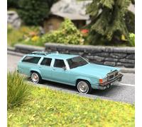 Ford LTD Country Squire, bleu clair, 1979 - BREKINA 19631 - HO 1/87