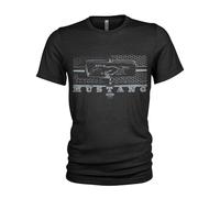 Ford Mustang 1967 San Francisco T-shirt, Noir , XXL