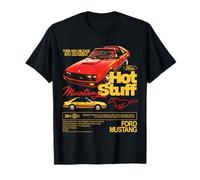 Ford Mustang 1981 Hot Stuff avec logo Pony T-Shirt