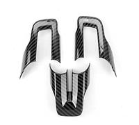 Ford Mustang 2015 2016 2017 2018 2019 Garniture Volant Accessoire Voiture Fiber Carbone ABS Noir 3 Pièces