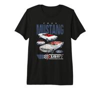 Ford Mustang 67 T-Shirt Haut de Gamme