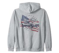 Ford Mustang '70 American Flag Sweat à Capuche