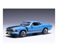 Ford Mustang Boss 302 Bleu 1970 1/43 Ixo-Ixo