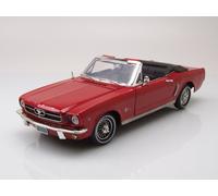 Ford MUSTANG Cabriolet 1964 Maquette de Voiture Rouge 1:18 MotorMax