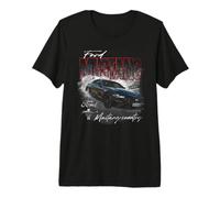 Ford Mustang Country Burst T-Shirt Haut de Gamme