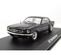 Ford Mustang Coupé 1967 Mat Noir Creed Modèle Réduit 1:43 Greenlight