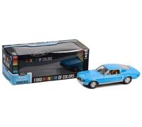 Ford MUSTANG Fastback 1968 Ouest Coast USA Spécial Édition Bleu 1:18 Greenlight