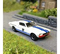 Ford Mustang Fastback, Shelby GT 350, Mel Burns racing, 1968 - Brekina 19613 - H
