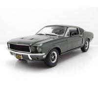 Ford Mustang GT Fastback 1968 Highland Green Modèle Réduit 1:18 Greenlight