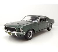 Ford Mustang GT Fastback 1968 Vert Bullitt Steve McQueen 1:18 Greenlight