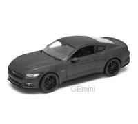 Ford Mustang Gt Noir Mat 2015 1/24 Welly-Welly