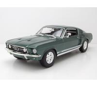 Véhicules miniatures Maisto Voiture maisto tech ford mustang gta fastback 1967 1:18