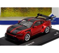 Solido Véhicule miniature de collection Ford Mustang GTD 2025 Échelle 1/43 Chroma Flame