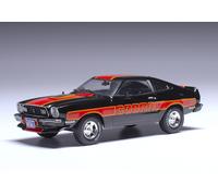 Ford Mustang II Cobra Noir avec déco 1977 1/43 IXO