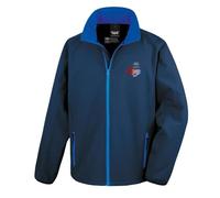 Ford Mustang RWB Patriot Veste softshell Racing, Bleu marine, 4XL